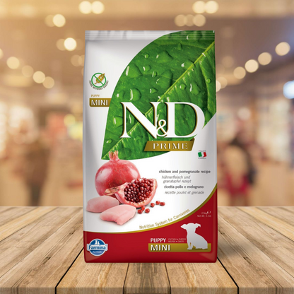 Farmini - N&D Prime Chicken Puppy Mini - Dierenshop Lady