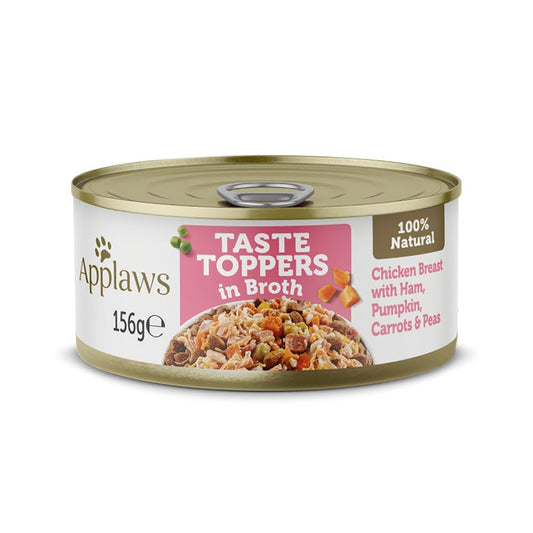 Applaws - Dog Taste Toppers Chicken with Ham in Broth