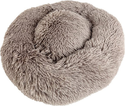 SAZZZ Fluffy honden en katten Mand - Antraciet - 65x65x15 cm