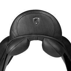 Dressix Dressuurzadel - Dubbel Leder met Verwisselbaar Kopijzer - Dierenshop Lady