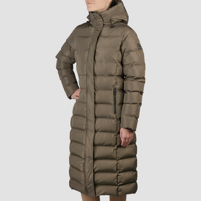 Horka Pufferjas Dames | Espresso Waterdicht, Winddicht & Warm