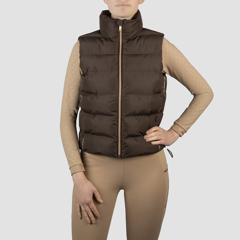 De Horka Bodywarmer - Daphne Dark chocolate