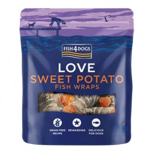 Fish4Dogs - Love Sweet Potato Fish Wraps