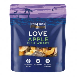 Fish4Dogs - Love Apple Fish Wraps