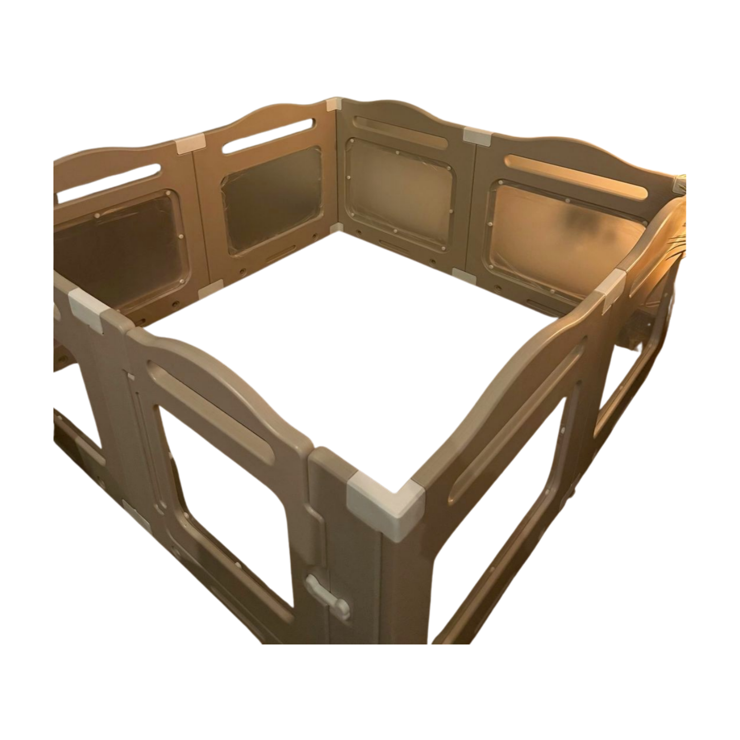 Puppyren Transparant Acryl - 60cm Hoog - 7+1 Panelen