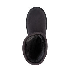 Waterdichte Outdoorlaars met Imitatiebont - Donkergrijs - Dierenshop Lady