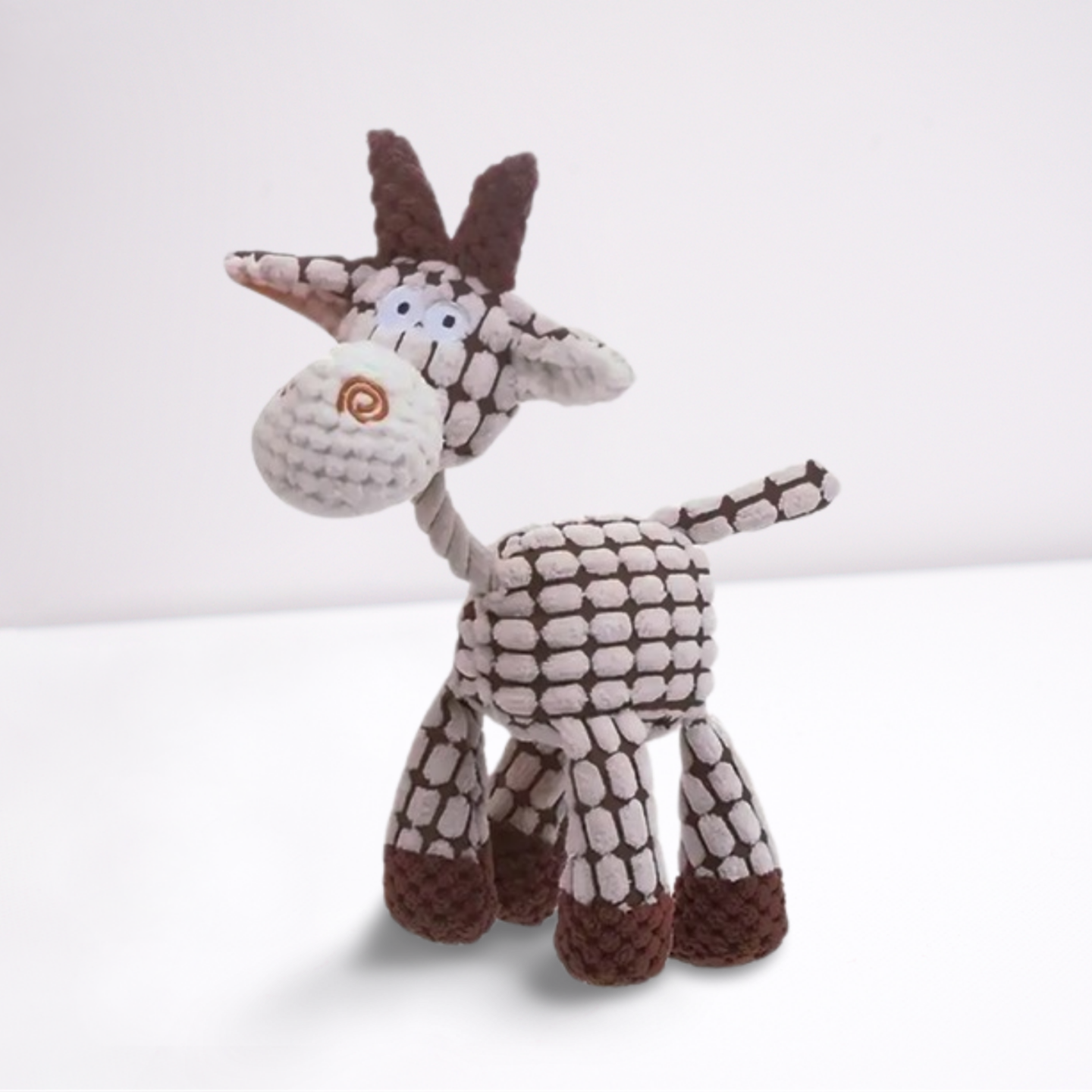 Speelmaatje Gigi – Stevig Touwspeeltje met Pieper (29x20 cm)