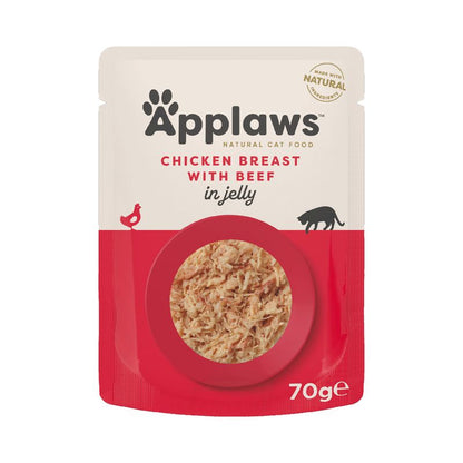 Applaws - Quik Serve Jelly Chicken & Beef