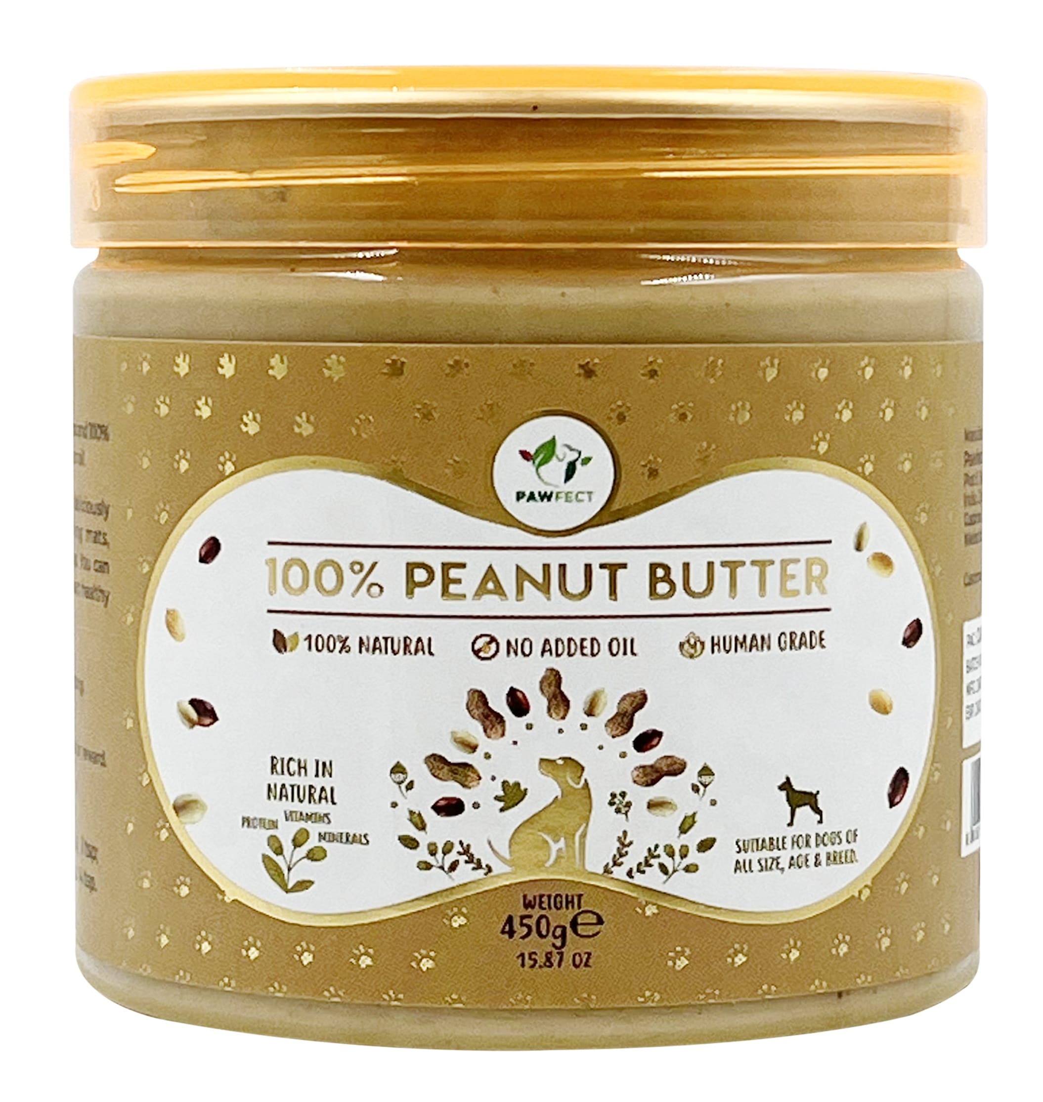 Pawfect PEANUT BUTTER Natural 450 gr.