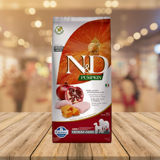 Farmina - N&D Pumpkin Chicken Adult Medi/ Maxi