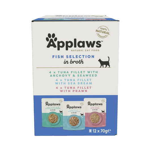 Applaws - Quick Serve Fish Selection 12 x 70 gr