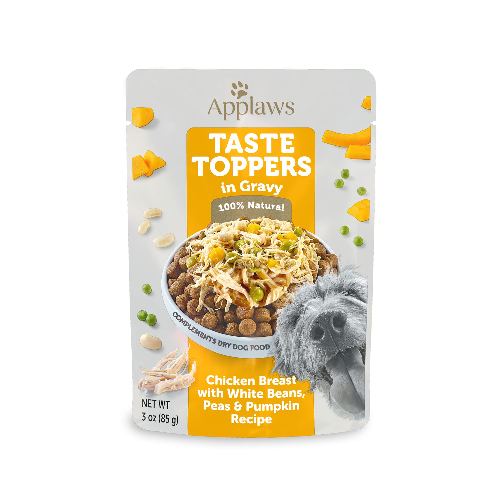 Applaws - Dog Taste Toppers Chicken with Peas in Gravy