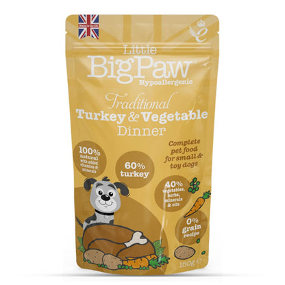 Little Big Paw - Turkey with vegetables - Dierenshop Lady