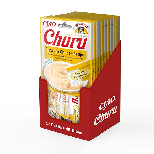 Inaba - Churu Tuna with Cheese 12 Pack = 48 Tubes