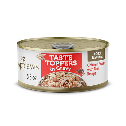 Applaws - Dog Taste Toppers Chicken with Beef in Gravy