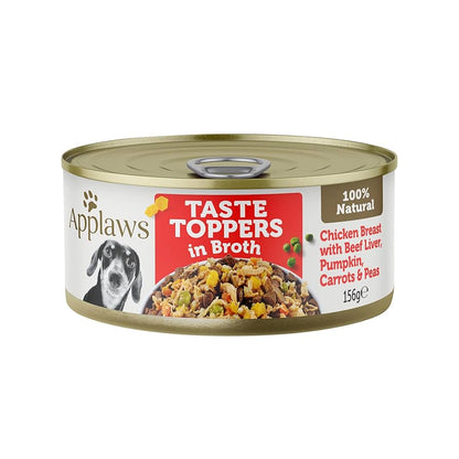 Applaws - Dog Taste Toppers Chicken with Beef Liver in Broth
