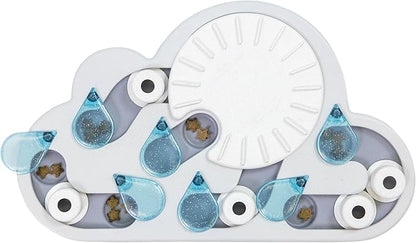 Petstages Nina Ottosson Cat Puzzle & Play Rainy Day White