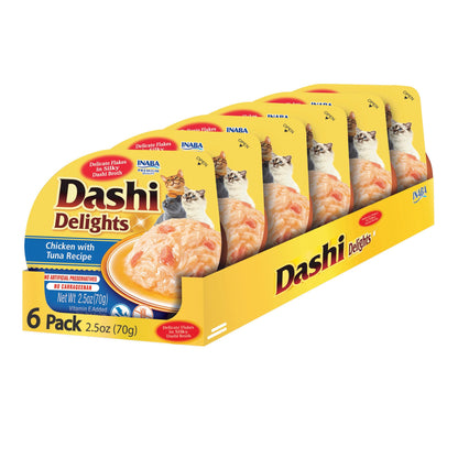 Inaba - Dashi Delights Chicken with Tuna 6 pack