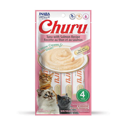 Inaba - Churu Tuna With Salmon 4 Tubes