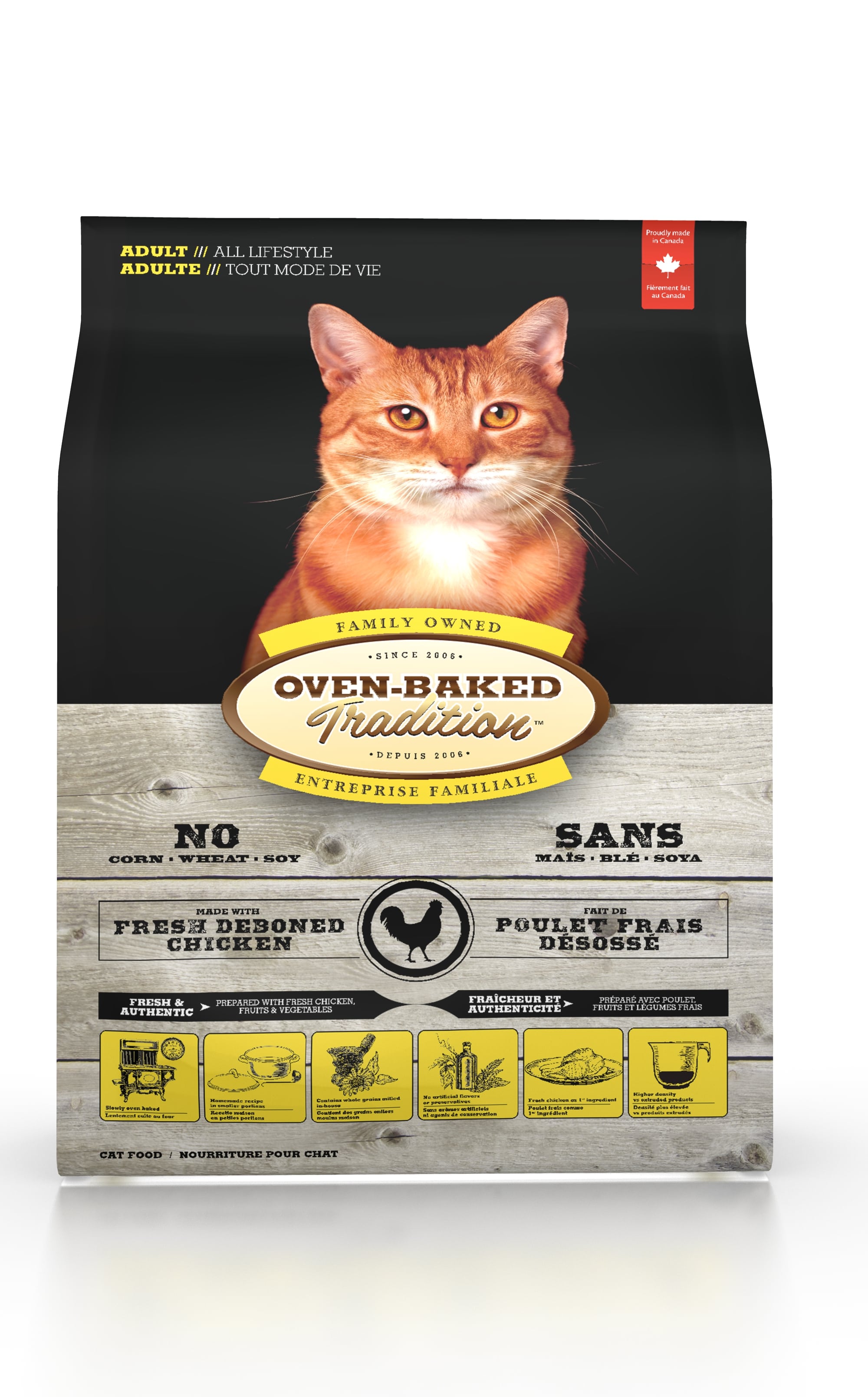 OBT Cat Food Adult Chicken 2.27 kg.