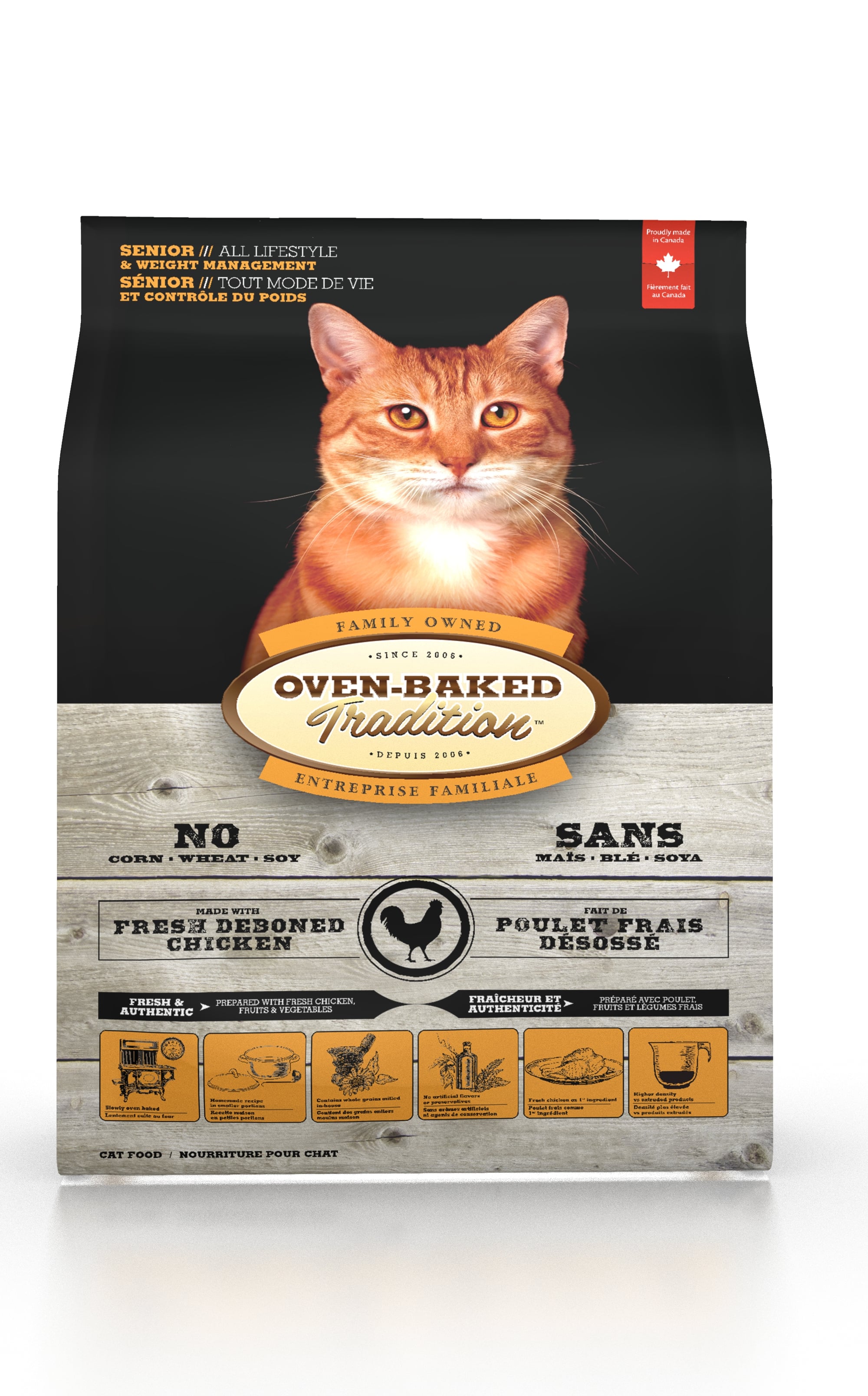 OBT Cat Food Senior 2.27 kg.