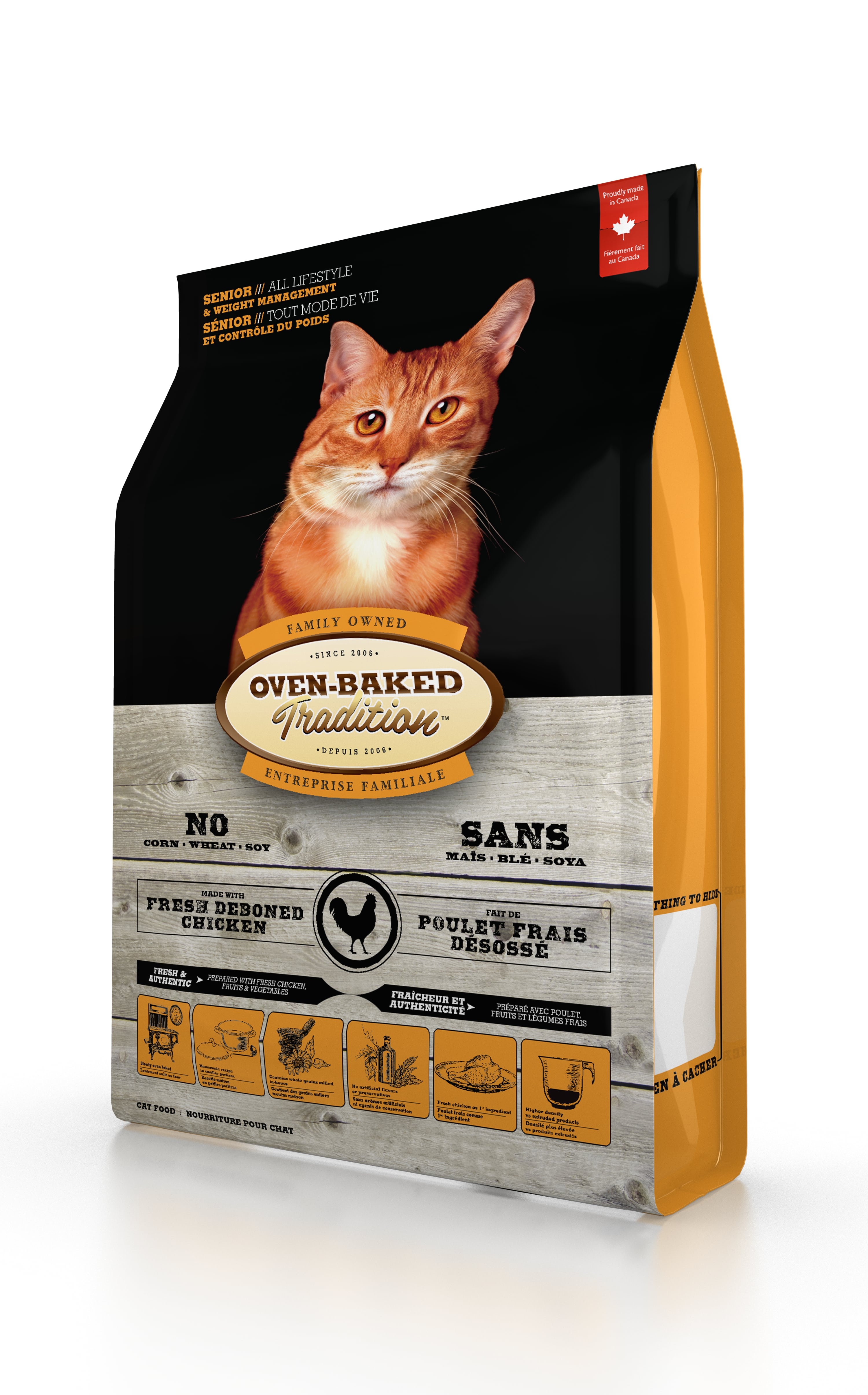 OBT Cat Food Senior 2.27 kg.