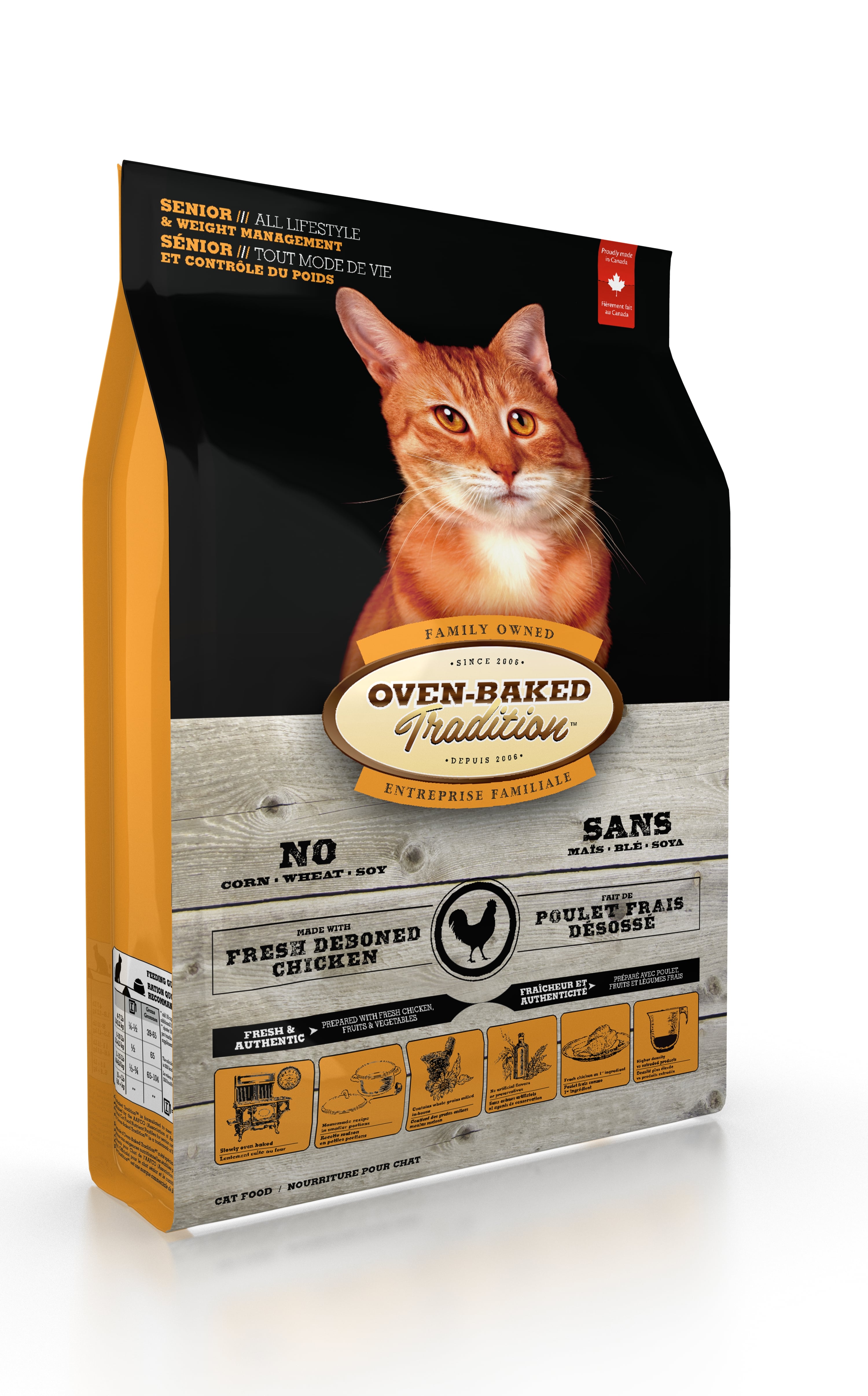 OBT Cat Food Senior 4,54 kg.