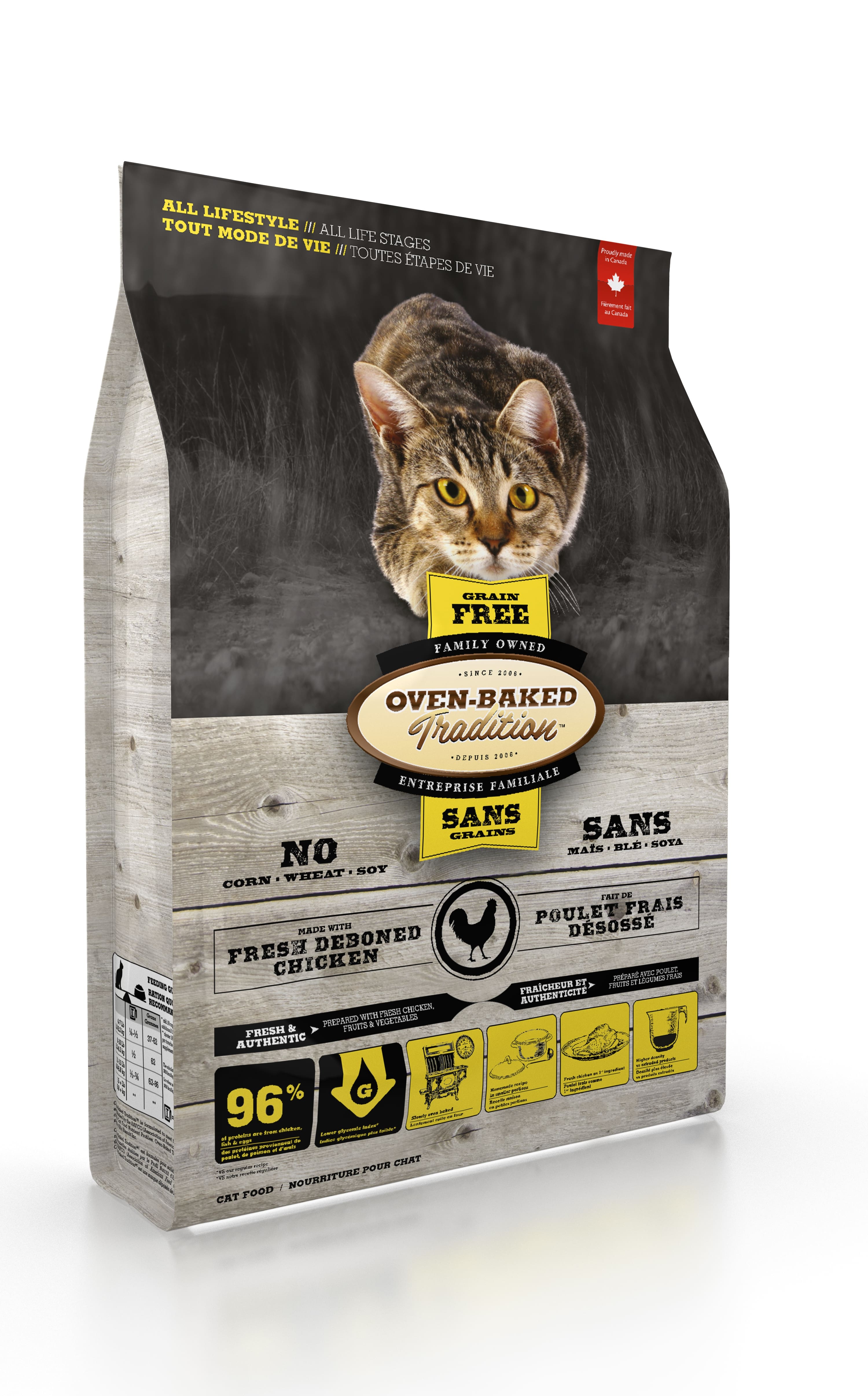 OBT Grain Free Cat Food Chicken 2.27 kg.