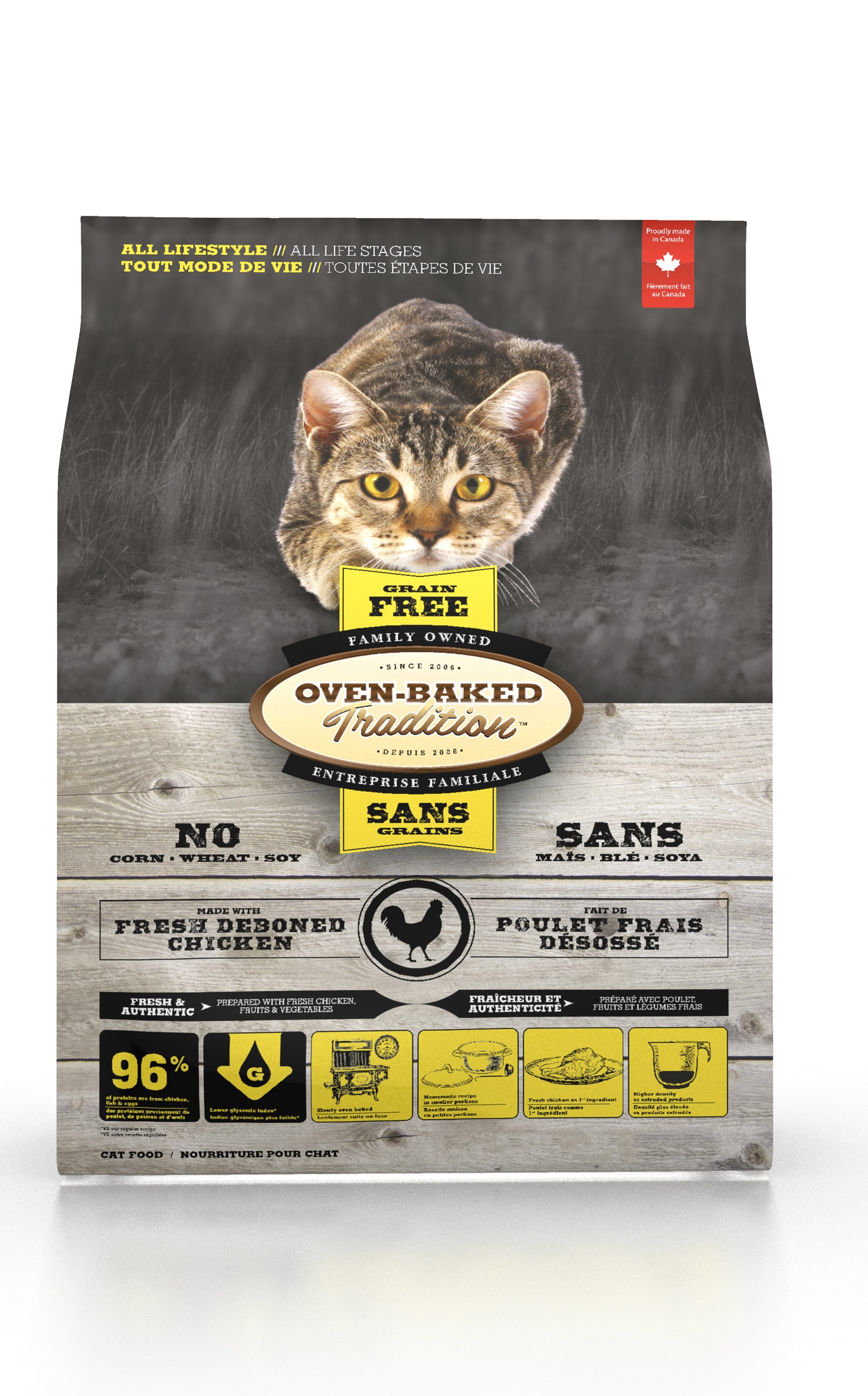 OBT Grain Free Cat Food Chicken 2.27 kg.