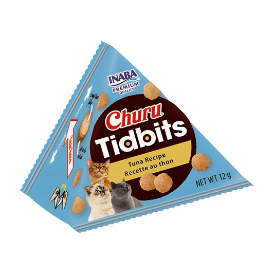 INABA Churu Tidbits Kattensnack - Tonijn Recept (3 stuks)