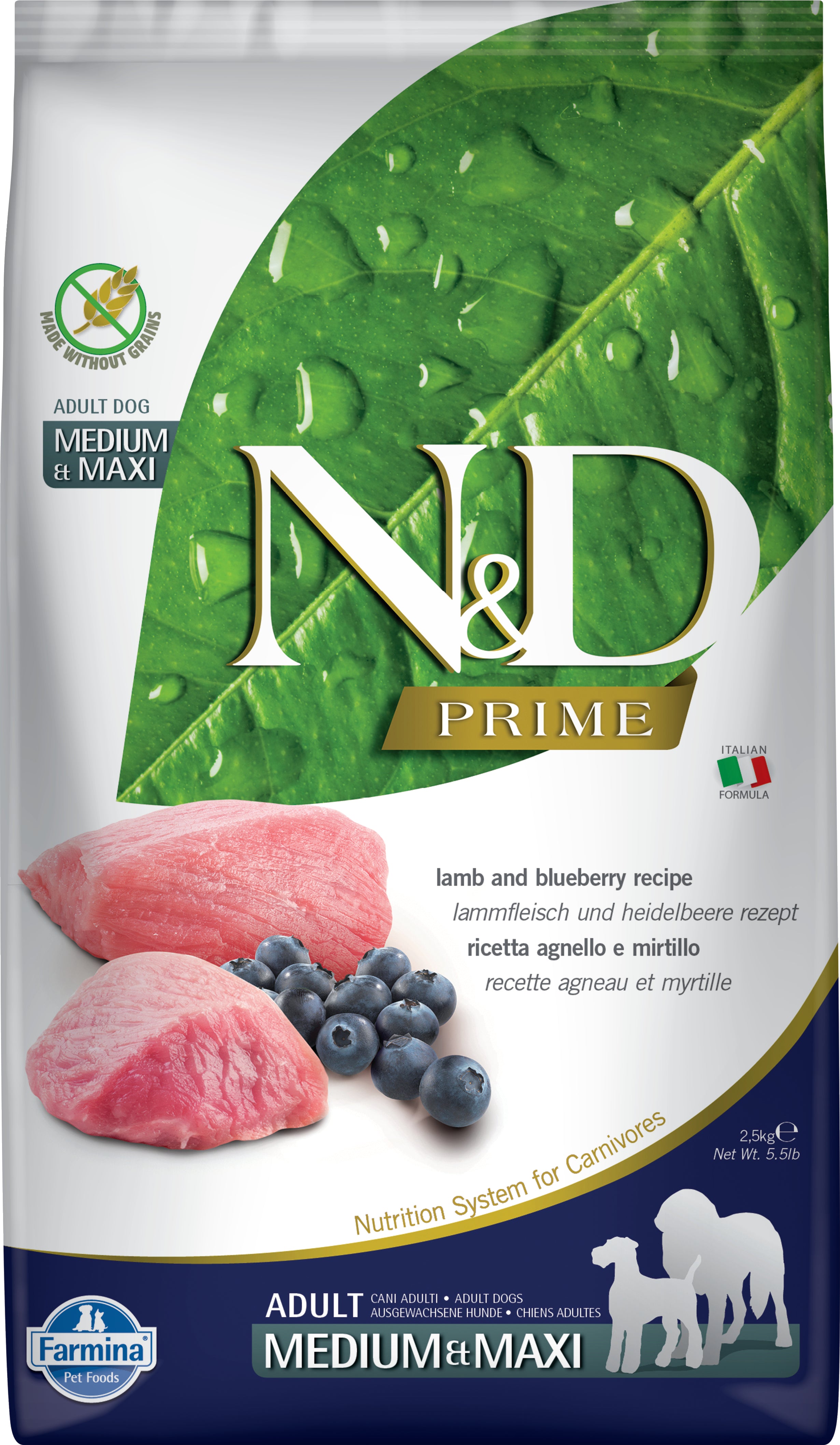 N&D Prime Lamb Adult Medi/ Maxi