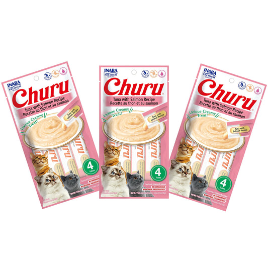 Inaba - Churu Salmon 12 Pack = 48 Tubes
