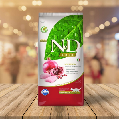 Farmina - N&D Prime Neutered Cat Chicken - Dierenshop Lady