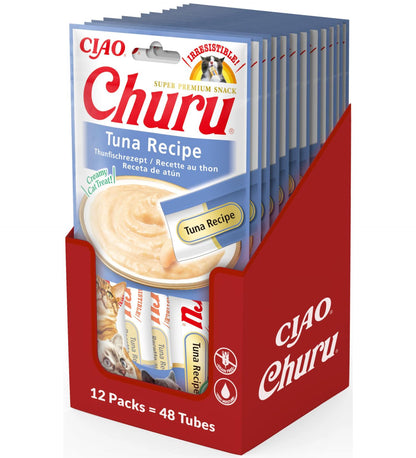 Inaba - Churu Tuna With Scallop 4 Tubes