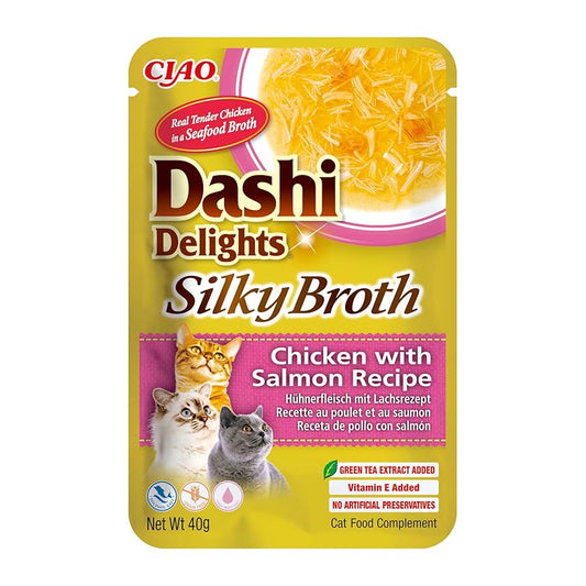 Inaba - Dashi Delights Silky Broth Chicken with Salmon