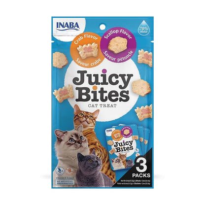 Inaba - Juicy Bites Scallop & Crap 6 Pack = 18 Tubes