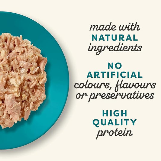 Applaws - Quik Serve Jelly Tuna Wholemeat & Mackerel 12 x 70 gr