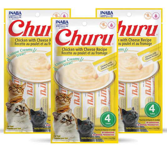 Inaba - Churu Beef with Cheese 12 Pack = 48 Tubes