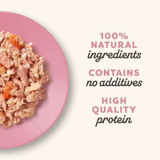 Applaws - Quik Serve Tuna & Pacific Prawn 12 x 70 gr