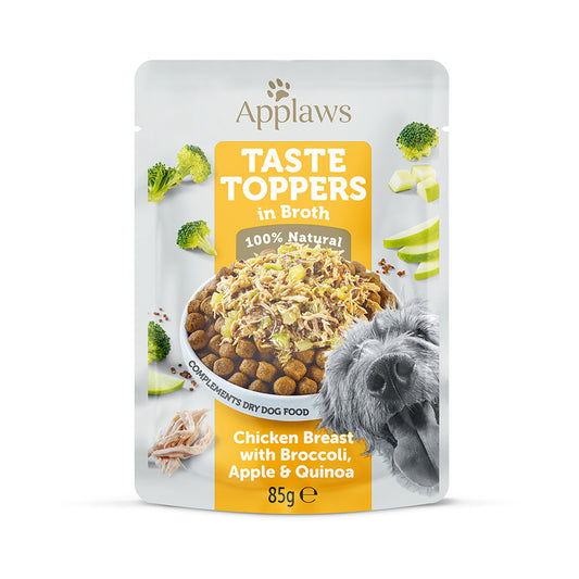 Applaws - Dog Taste Toppers Chicken with Broccoli in Broth