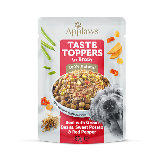 Applaws - Dog Taste Toppers Beef with Green Beans in Broth