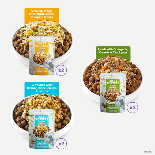 Applaws - Dog Taste Toppers in Gravy 6 x 85 gr