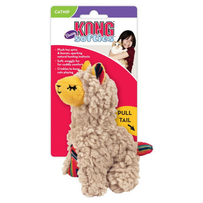 Kong Catnip Softies Buzzy Lama