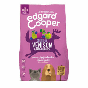 Edgard & Cooper - Adult Fresh Venison & Free-Run Duck with apple, beetroot, pear & blueberry