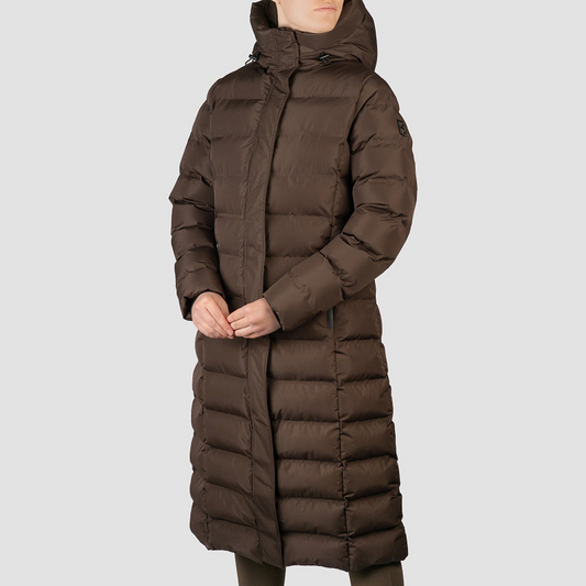 Horka Pufferjas Dames | Dark Chocolate Waterdicht, Winddicht & Warm