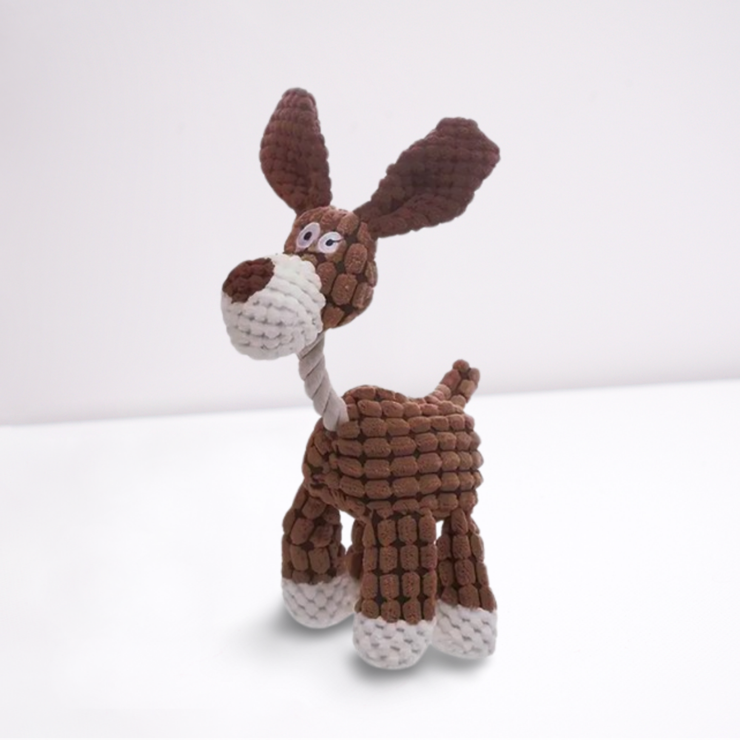 Speelmaatje Bruno – Sterk Hondenspeeltje met Pieper (29x20 cm)