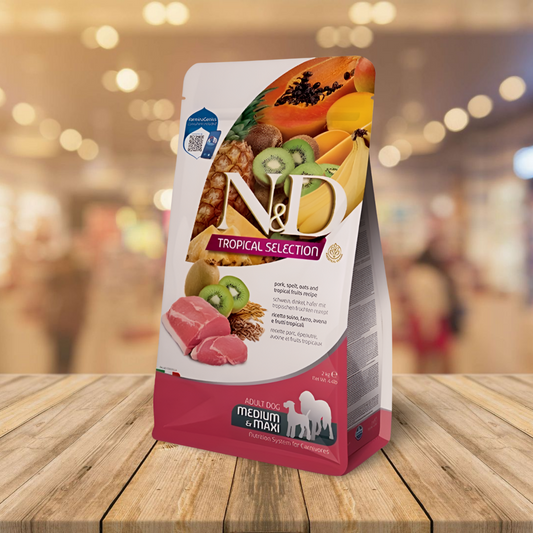 Farmina - N&D Tropical Pork Medium & Maxi