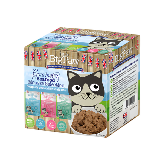 Little Big Paw - Gourmet Multipack Seafood Mousse