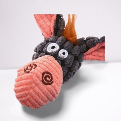 Speelmaatje Coco – Stevig Touwspeeltje met Pieper (29x20 cm)