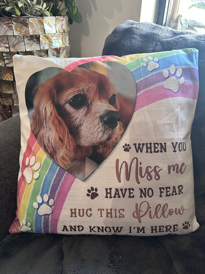 Gepersonaliseerd Decoratief Herdenkings Kussen